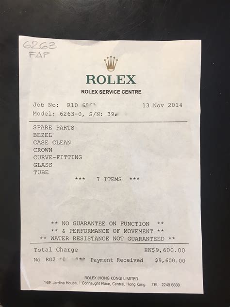 rolex receipt 2019|rolex receipt pdf.